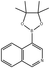 4-Isoquinolineboronic acid pinacol ester Structure