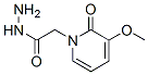 1(2H)-Pyridineaceticacid,3-methoxy-2-oxo-,hydrazide(9CI) Structure