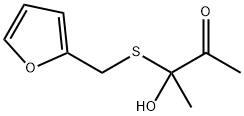 3-(furfurylthio)-3-hydroxybutan-2-one 구조식 이미지