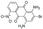 1,4-diamino-2-bromo-5-nitroanthraquinone 구조식 이미지
