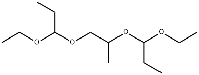 4,9-Diethyl-6-methyl-3,5,8,10-tetraoxadodecane 구조식 이미지