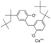 calcium 2,2'-methylenebis[4-(1,1,3,3-tetramethylbutyl)phenolate] 구조식 이미지