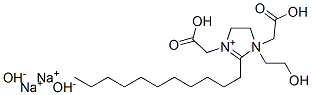 disodium 1,3-bis(carboxymethyl)-4,5-dihydro-1-(2-hydroxyethyl)-2-undecyl-1H-imidazolium dihydroxide 구조식 이미지