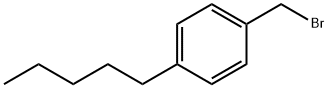 1-(broMoMethyl)-4-n-pentylbenzene 구조식 이미지