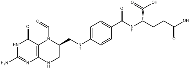 (2S)-2-[[4-[[(6S)-2-amino-5-formyl-4-oxo-1,6,7,8-tetrahydropteridin-6- yl]methylamino]benzoyl]amino]pentanedioic acid Structure