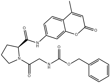 Z-GLY-PRO-AMC Structure