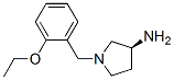 3-Pyrrolidinamine,1-[(2-ethoxyphenyl)methyl]-,(3S)-(9CI) 구조식 이미지