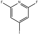 피리딘,2,6-디플루오로-4-요오도- 구조식 이미지