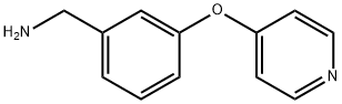 Benzenemethanamine, 3-(4-pyridinyloxy)- (9CI) 구조식 이미지