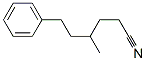 gamma-methylbenzenehexanenitrile Structure