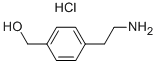 [4-(2-AMINO-ETHYL)-PHENYL]-METHANOL HYDROCHLORIDE 구조식 이미지