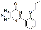 5-(2-Propoxyphenyl)-7H-1,2,3-triazolo[4,5-d]pyrimidin-7-one 구조식 이미지