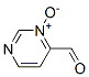 4-Pyrimidinecarboxaldehyde, 3-oxide (9CI) 구조식 이미지