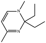 Pyrimidine, 2,2-diethyl-1,2-dihydro-1,4-dimethyl- (9CI) 구조식 이미지