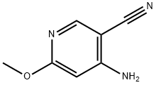 3-Pyridinecarbonitrile,4-amino-6-methoxy-(9CI) Structure