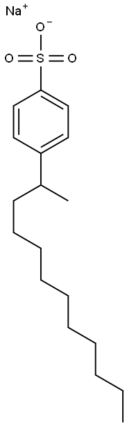sodium 4-sec-dodecylbenzenesulphonate   Structure