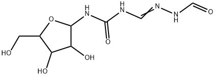 N-ForMyl-D-ribofuranosyl-3-guanylurea (α/β-Mixture) Structure
