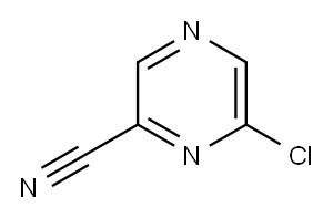 6-chloropyrazine-2-carbonitrile Structure