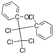 1,1'-(tetrachloroethylidene)bis[chlorobenzene] 구조식 이미지
