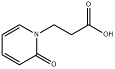 3-(2-oxopyridin-1(2H)-yl)propanoic acid 구조식 이미지