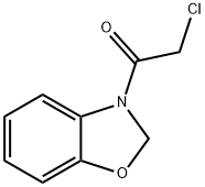 Benzoxazole, 3-(chloroacetyl)-2,3-dihydro- (9CI) Structure