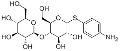 4-Aminophenylb-D-thiocellobiose 구조식 이미지