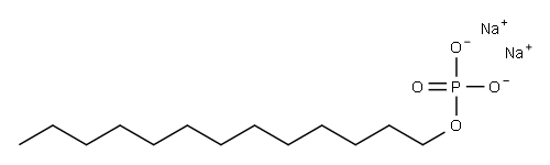 1-Tridecanol, phosphate, sodium salt Structure