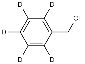 BENZYL-2,3,4,5,6-D5 ALCOHOL 구조식 이미지