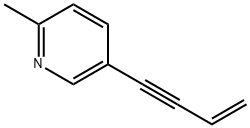 Pyridine, 5-(3-buten-1-ynyl)-2-methyl- (9CI) 구조식 이미지