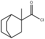 Bicyclo[2.2.2]octane-2-carbonyl chloride, 2-methyl- (9CI) 구조식 이미지