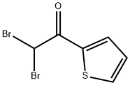 2,2-DibroMo-1-thiophen-2-yl-ethanone 구조식 이미지