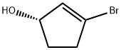 2-Cyclopenten-1-ol,3-bromo-,(1S)-(9CI) Structure