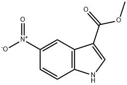 Methyl 5-nitro-1H-indole-3-carboxylate Structure