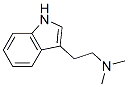2-(1H-indol-3-yl)-N,N-dimethyl-ethanamine 구조식 이미지