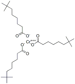 chromium(3+) neodecanoate Structure