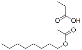 octyl acetate, mono(methyl acetate) derivative 구조식 이미지
