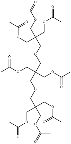 2,2-Bis[[3-(acetyloxy)-2,2-bis[(acetyloxy)methyl]propoxy]methyl]-1,3-propanediol diacetate Structure