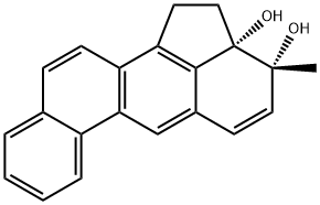 3-Methylcholanthrene-cis-2a,3-diol 구조식 이미지