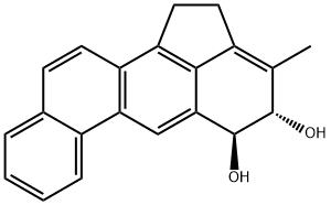 트랜스-3-메틸-4,5-디히드로콜란트렌-4,5-디올 구조식 이미지