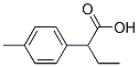 Benzeneacetic acid, -alpha--ethyl-4-methyl- (9CI) 구조식 이미지
