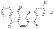 10,11-Dichloro-8H-naphtho[2,3-c]thioxanthene-5,8,14-trione 구조식 이미지