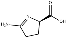 2H-Pyrrole-2-carboxylicacid,5-amino-3,4-dihydro-,(2R)- 구조식 이미지