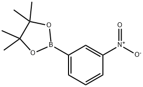 3-(4,4,5,5-TETRAMETHYL-1,3,2-DIOXABOROLAN-2-YL)NITROBENZENE Structure