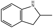 2-Methylindoline 구조식 이미지