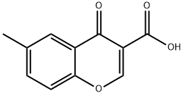 6-METHYLCHROMONE-3-CARBOXYLIC ACID Structure