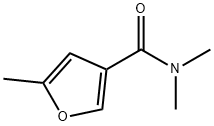 3-Furancarboxamide,  N,N,5-trimethyl- 구조식 이미지