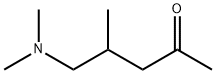 2-Pentanone, 5-(dimethylamino)-4-methyl- (9CI) Structure