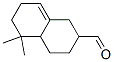 octahydro-5,5-dimethylnaphthalene-2-carbaldehyde  구조식 이미지