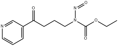 4-(carbethoxynitrosamino)-1-(3-pyridyl)-1-butanone Structure