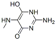 4(1H)-Pyrimidinone, 2-amino-6-hydroxy-5-(methylamino)- (9CI) Structure